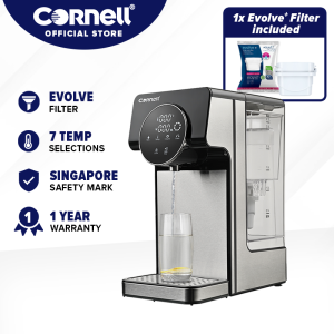 Cornell 2.7L Instant Boiling Water Dispenser with Aqua Optima Filter CWDS270DS