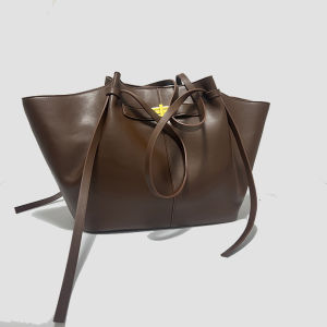 AE Bat-shaped tote bag handbag European and American style trendy shoulder and crossbody bag for women large capacity