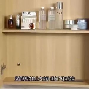 [SG]Under-mirror shelf sink rack bathroom mirror storage rack internal shelf for bathroom vanity