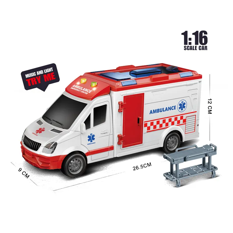 Ambulance toy best sale with siren