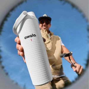 Owala 30oz Azalea Golf Style Insulated Water Bottle Freesip Leakproof Sports Portable Drinking Cup