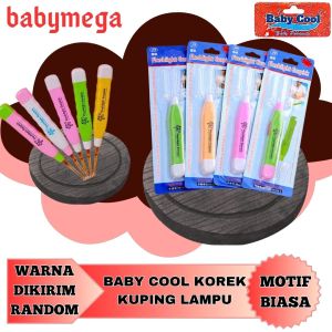 Baby Cool Korek Kuping Lampu Biasa/Karakter/babymega