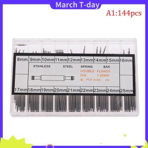 March Professional stainless STEEL สายนาฬิกาสายคล้องคอสปริงบาร์ชุดสำหรับเปลี่ยน