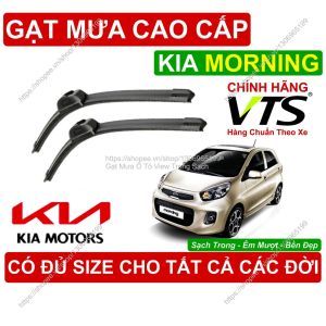 Gạt Mưa VTS Kính Lái KIA MORNING Cặp Gạt M.ưa Kính Lái KIA MORNING C.ó Đủ Size Cho Các Đời Xe KIA MORNING