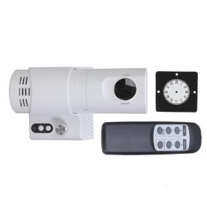 Bedroom Ceiling Analog LED Projection Clock with Adjustable Brightness and Remote Control for Convenient Time Viewing