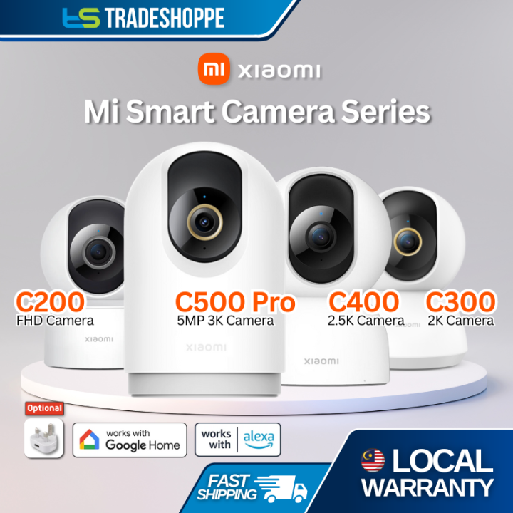 Xiaomi Smart Camera C200, C300, C400, C500 Pro 5MP Camera 3K Ultra ...