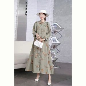Dress Hijab Lebaran Free Belt | dress korea | tunik korean style| Baju Raya Dress Wanita Import