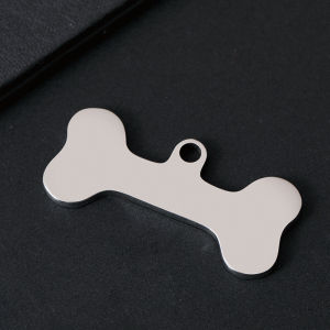 Custom Engraved Pet ID Tags Personalized Dog and Cat Tags Stainless Steel Name ID Tags for Dog Cat Collar Anti-Lost Pet Nameplate Pendant