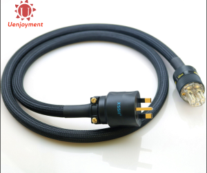 【Stock in SG】Uenjoyment FURUTECH Audio Power Cable UK Original Hi-End Hifi YIVO HIFI Amplifier OFC Pure Copper MK UK IEC AC Female Male Gold Plated Audio Power Cord Cable UK MK IEC AC Plug Wire furutech power cable