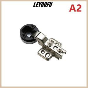 LEYOUFU Opening 35mm Glass Door Hinge For Cabinet Door Wine Cabinet Door Damping Hinge