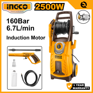 INGCO 2500W HIGH PRESSURE WASHER | MAX 160BAR | HPWR25008
