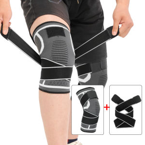 Sports Knee Brace With Compression For Knee Joint Adjustable Support Braces For Knee Pain Injury Recovery Knee Compression Sleeve