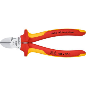 KÌM CẮT KNIPEX DÀI 160 MM CÁCH ĐIỆN 1000 V Diagonal 70 06 160 (725300 160) - Hàng Chính Hãng 100% từ Đức