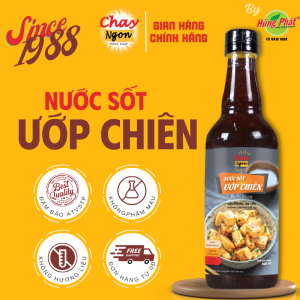 Nước Sốt Ướp Chiên Chay Ngon Chế Biến Món Ăn Thơm Ngon Tròn Vị Nhanh Chóng Chai 500ml - Thương Hiệu Hùng Phát