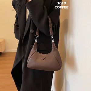 BARUU!!! (J) Tas Selempang Hobo Wanita W3019 Tas Kulit Wanita Import Hobo Kekinian Selempang Kulit Import Wanita