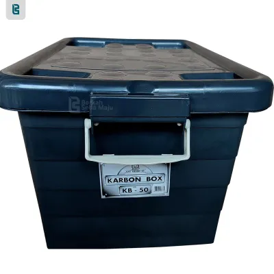 CONTAINER BOX AKAKO KB 50 HITAMPENYIMPANAN SERBAGUNA