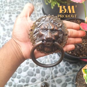 Ketukan Pintu Rumah Kuningan Motif Naga 1 pcs Bel Pintu Kuningan Door Knocker