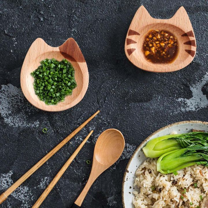 8pcs Imitation Wood Grain Sauce Dishes Multifunctional Food Plates For Sauces Snacks And Dipping Material For Home Kitchen Parties Bbqs And Picnics