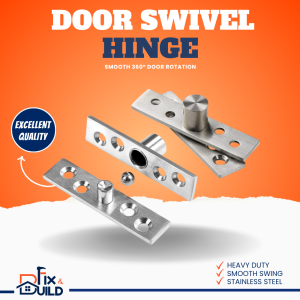 Stainless Steel 360 Degree Rotation Heavy Duty Door Pivot Hinge Concealed Door Offset Pivot Rotating For Hidden Door