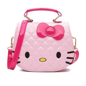 Children Small Cute Kt Cat Waterproof Sling Bag Bag Kitty Cat Comel 手提猫咪小包包