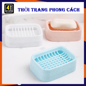Khay đựng xà phòng Lưới 2 Lớp Hàn Quốc - Hộp đựng xà phòng và khay hứng nước tiện lợi - Kệ đựng Xà Bông / Hộp Nhựa Đựng Xà Phòng