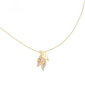 Swarovski Sterling Silver Necklace with Swan and Moissanite Pendant Includes Charm Suitable as a Birthday Gift for Women