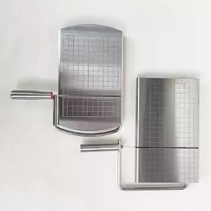 OnlyF U Cheese Slicer Butter Stainless Steel Cutting Ham Slicer Cheese Slicer Household Use 2Z6B7