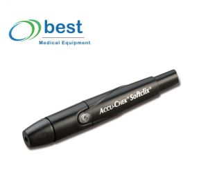 ส่งจากไทย ปากกา Accu Chek Softclix  **ไม่มีกล่องมีเฉพาะตัวปากกา ไม่มีเข็มแถมไปให้ ใช้กับเข็ม Accu check Softclix หัวสีขาว** ของแท้  บรรจุในถุงซิปล๊อค ไม่มีกล่อง จำนวน 1 ชิ้น