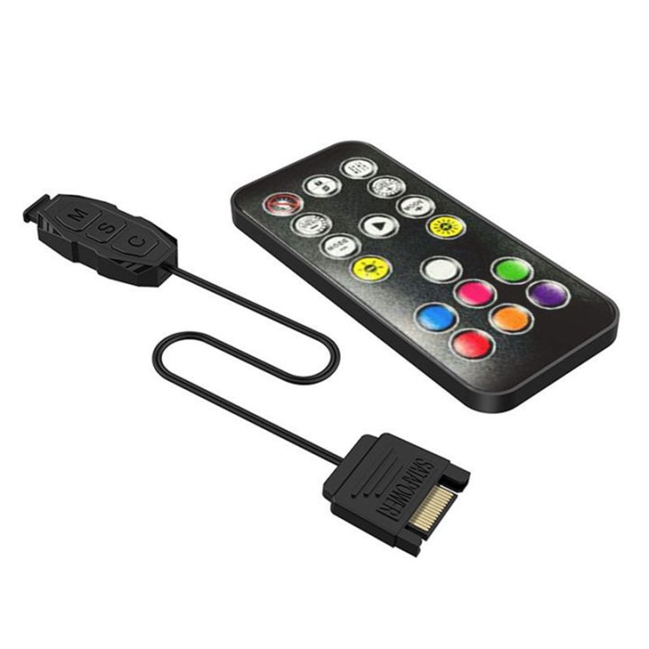 ARGB Controller 5V 3pin to Power Supply RGB Controller 3PIN Hub for ...