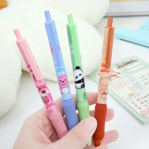 Set 4 bút gel ngòi 0.5mm hoạt hình thú cưng LILA S4BUTDEMTHU245