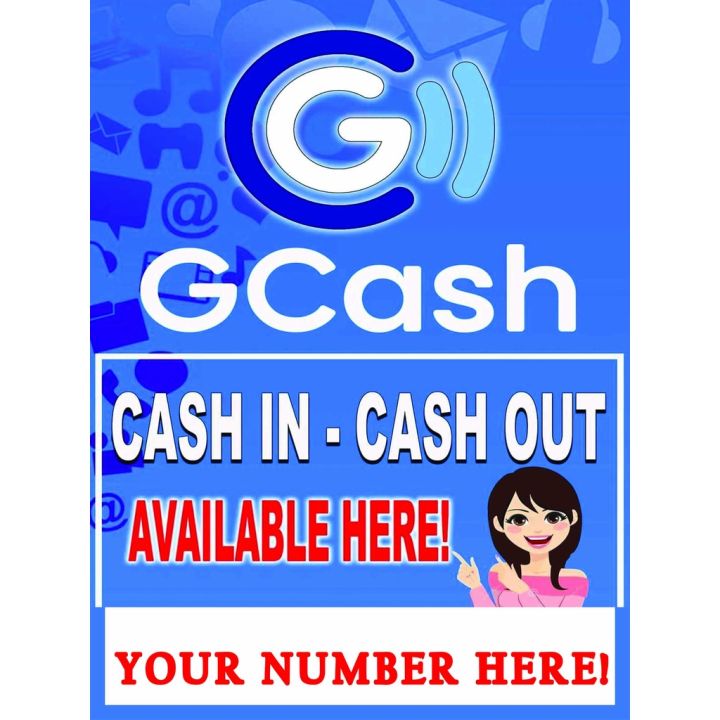 C gcash tarpaulin 1.5x2sq.ft and 1x1.5sq.ft | Lazada PH