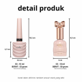 MSY ANNIES Kutek Gel UV Jade Fat Ice Tea 10ml/ Nail Gel Polish UV LED Transparant 30Colour/ Nail Polish Jelly Soak Off Nail Polish Nail Art. 
