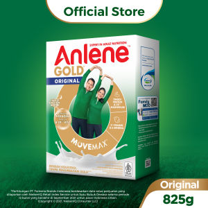 Anlene Gold 5X Susu Bubuk Dewasa Original 825gr - Nutrisi Tinggi Kalsium Untuk Tulang Sendi dan Otot