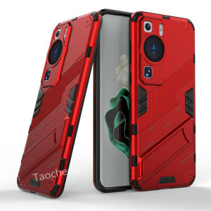 Casing For Huawei P60 P50 Pro HuaweiP60Pro P50Pro 4G 2023 Phone Case Armor Bracket Fashion Punk Hard Protection Back Cover