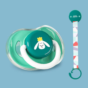 Baby Pacifier/Soother BPA Free Silicone Breathable Baby Pacifier with Holder Case Ultra Soft