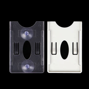 [caichuitan] ที่ใส่การ์ดรถยนต์สำหรับกระจกหน้ารถ Tag ID IC Card Holder Card Sleeve