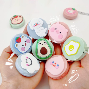 1.5M Body Tape Measure Retractable Measuring Tape Lock Pin Button Retract for Cloth Waist Measurement Medical Nursing