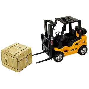 TANFU Gift for Boy Mini Gifts Toy Vehicles Car Model Educational Car Vehicle Set Vehicle Construction Forklift Friction Toy Pallet Interactive Toy Die-Cast Model