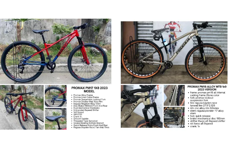 Promax Dual Sprocket Bicycle Hub Promax Hydraulic Disc Brakes