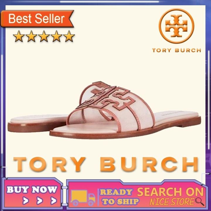 Womens Sandals Ines Flat Mesh Sandals Ready Stock Tory Burch Ines