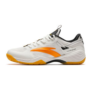ANTA Men Badminton Shoes Pro Ping Pong Volleyball Table Tennis Stable Wear-resistant Shoes 912424401 Leigt Official Store