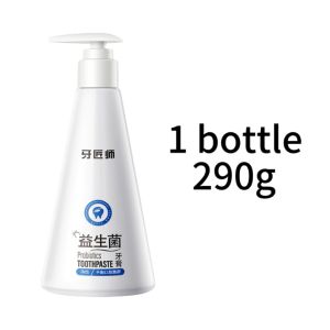 Probiotic Toothpaste 290g Whitening Teeth Removing Yellow Stains Large Capacity Eliminating Bad Breath