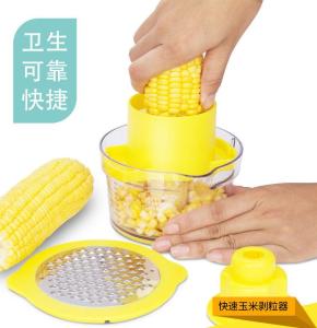 Creative Sedan Style Peeling Corn Machine Corn Stripper Thresher Grater Kitchen Tools Corn Thresher Machine Corn Peeler
