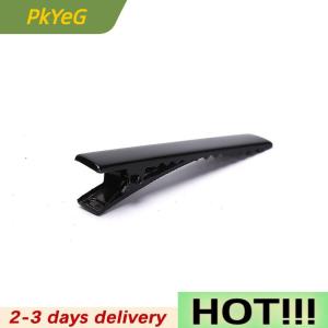 PkYeG 100pcs Black Hairclips Single Prong Alligator Hairpin Blank Setting Hair Clips