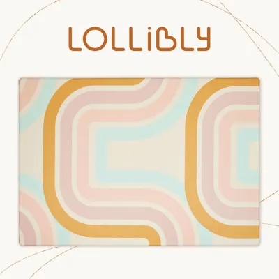 Lollibly Holiday Playmat (2 Sizes: Big 200 x 140cm Little 100 x 140cm) - Dual-sided Waterproof Odorless Non-toxic