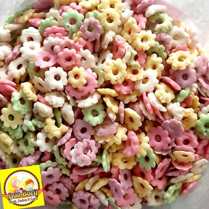 Ajisan Pilus Ribut Sakura Warna Gurih 250 Gram - Duo Bocil Snack ...