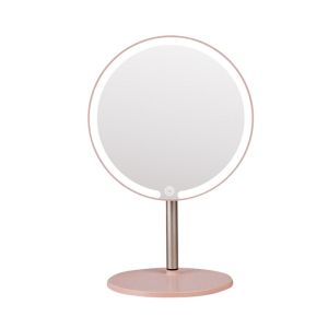 BAIXL Rotation LED Makeup Mirror 3 Color Lights Adjustable Lighted  Mirrors Convenient Dimmable Portable Cosmetic Mirrors Travel