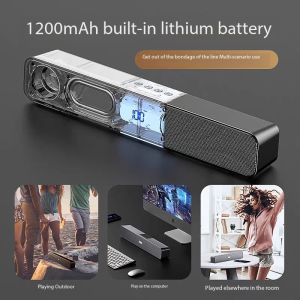 E91 Wireless Bluetooth Speaker Strip Home Outdoor Universal Small Speaker Plug-in Card Large Volume Extra Bass Sound Booster