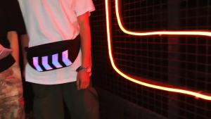Chest Bag for Men Women Waist Bag Fanny Pack Boy Street Reflective Crossbody Pack Casual Travel Bags Hip Hop Shoulder Pack