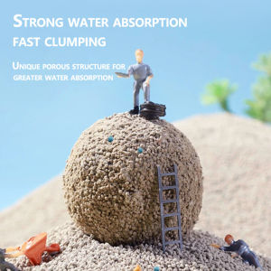 DEHIGH 2 KILOGRAMS POOPTIME BENTONITE CAT LITTER REPACKED